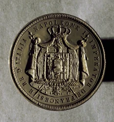 Selo de ouro do reino da Itália na época de Napoleão I