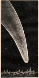 Grande Cometa de 1811 - Grande Cometa de 1811 - gravura de cerca de 1867