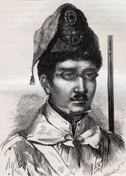 Hippolyte-Louis-Alexandre (Hippolyte Louis Alexandre) Dechez, chamado Jenneval, comediante e poeta francês - 1801 - 1830.