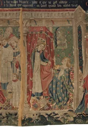 História de Saint Piat e Saint Eleuthère, Cena 11: As tentações de Saint Éleuthère