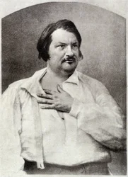 Honoré de Balzac, por volta de 1850