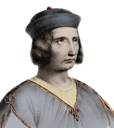 Humbert III, Conde de Sabóia - Humbert III de Sabóia (Humbert III de Maurienne) o Beato 1136-1189 - gravura