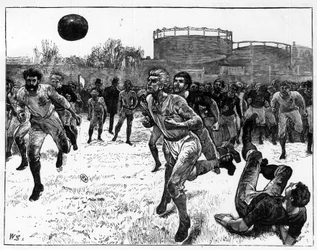 Jogo internacional de futebol entre países anglo-saxónicos