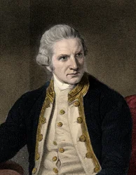 James Cook 1728-1779 - gravura - século XIX