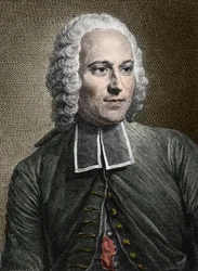 Jean-Antoine Nollet (1700-1770), físico experimental e clero francês - Retrato do Abade Jean Antoine Nollet (1700-1770), físico francês
