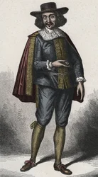 Jean Baptiste Poquelin Moliere 1622-1673 - (Jean-Baptiste Poquelin