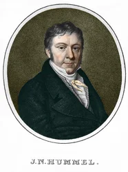 Jean Nepomucene (Jean-Nepomucene) Hummel (Johann Nepomuk Hummel) (1778-1837). pianista e compositor austríaco
