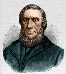 John Tyndall (1820-1893). Físico irlandês.