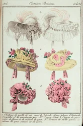 Journal des dames et des fashions, Parisiens costumes