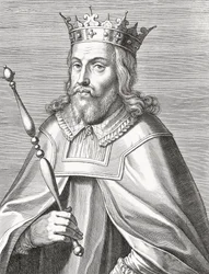 Rei Duarte I de Portugal. Edward I. Retrato.