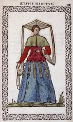 La Nictorienne - em "Habits et effigies" de Jean Sulperius