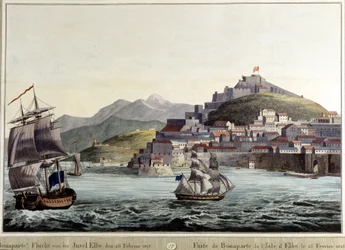 Fuga de Napoleão Bonaparte da Ilha Elba 26/02/1815.