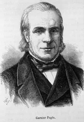 Louis Antoine Garnier Pagès (Garnier-Pages) (1803-1878), político francês. - gravura