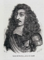 Luís II de Bourbon, Príncipe de Conde (Bourbon-Conde), conhecido como Le Grand Conde (1621-1686).