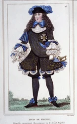 Louis de France chamado Monseigneur the Dauphin, depois o Grand Dauphin (1661 a 1711).