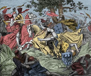 Manfred Morto em Batalha - Batalha dos Beneméritos (26 de Fevereiro de 1266): a morte de Manfred I (de Hohenstaufen