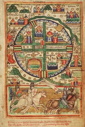 Mapa de Jerusalém Crusader