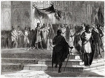 Casamento de Luís, o Jovem (1120-1180), com Alienor d