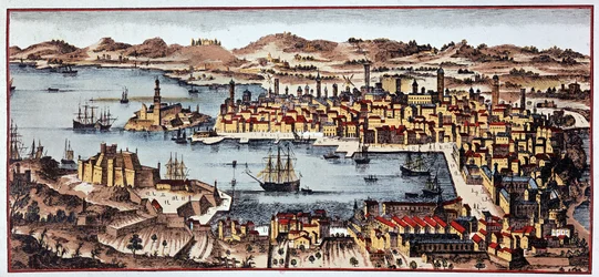 Marselha em 1680 - B.N.