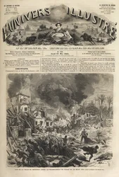 Mendoza, Argentina - Terremoto de 1861 - Seisme de 1861 a Mendoza - Argentina - 20 de março de 1861 - O Universo Ilustrado em 1861 -