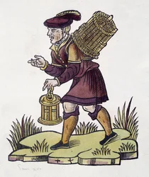 Mercadoria do esquecido em 1735 em Paris