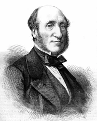 Michel Chevalier. Economista e político francês (1806 a 1879).