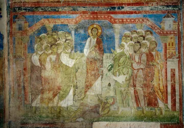 Murais da igreja do mosteiro beneditino de Lambach, Alta Áustria (fresco)