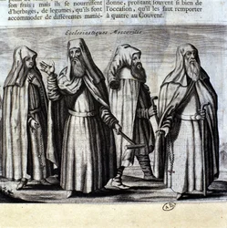 Clero moscovita, gravura