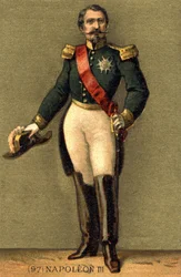 Napoleão III (1808-1873), Imperador dos franceses.