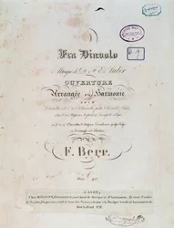 Abertura da ópera cômica Fra Diavolo, ou O Hotelaria da Terracine de D. F. Auber