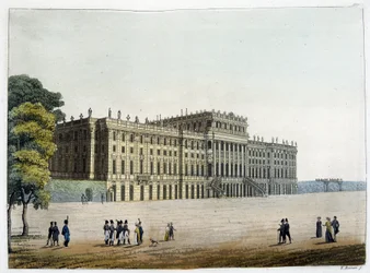 Palácio de Schonbrunn, no século XIX