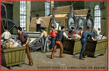 Oficina de fabrico de papel