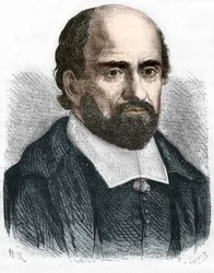 Retrato de (Jean Duvergier de Hauranne) abbe de Saint Cyran