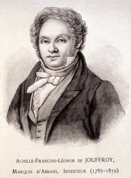 Retrato de Achille François Léonor de Jouffroy, Marquês d