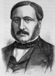 Retrato de Adolphe Forcade de la Roquette (1820-1874).
