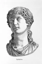Retrato de Agrippine, o Jovem (16 - 59).