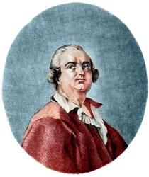 Retrato de Alessandro, conde de Cagliostro (Giuseppe Balsamo) (1743-1795) - Retrato do conde Giuseppe Balsamo, dito Cagliostro (1743-1795), aventureiro e fundador de um rito maçónico egípcio