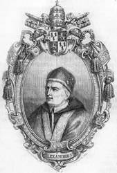 Retrato de Alexandre VI (1431-1503).