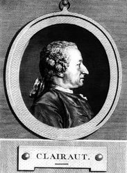 Retrato de Alexis Claude CLAIRAUT (1713-1765) matemático francês.