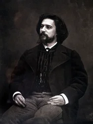 Retrato de Alphonse Daudet Young