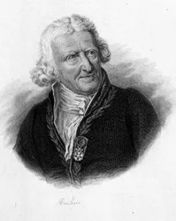 Retrato de Antoine Augustin Parmentier - em "Retratos de homens úteis".