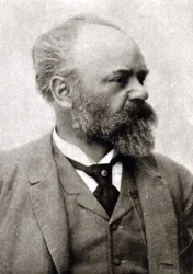 Retrato de Anton (Antonin) Dvorak (1841 - 1904), compositor checo.