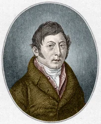 Retrato de August Klingemann (1777-1831), dramaturgo alemão.