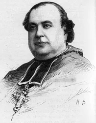 Retrato do Bispo Marechal, Eveque de Laval, que morreu em 1887.