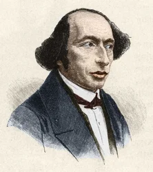 Retrato de Carl Gustav Jacobi (Charles ou Karl Gustav Jacob