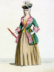 Retrato de Catarina II (1729-1796), Imperadora da Rússia.