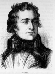 Retrato de Charles Eleonor Dufriche de Valaze, conhecido como Dufriche-Valaze (1751-1793), político francês.