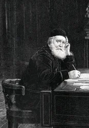 Retrato de Charles Gounod (1818-1893), compositor francês.