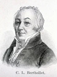 Retrato de Claude Louis Comte Berthollet (1748 - 1822) Químico francês.