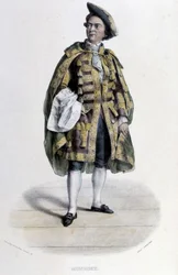 Retrato de Claude Louis Seraphin Barizain (ou Barisain), dit Monrose